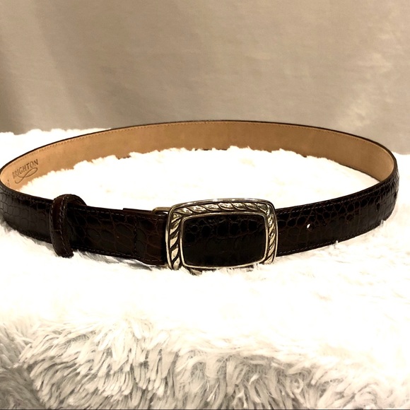 Brighton genuine leather belt - Picture 1 of 3